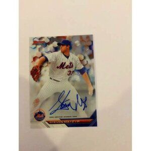 2016 Bowman's Best On-Card Auto Steven Matz #B16-SM Mets (037)